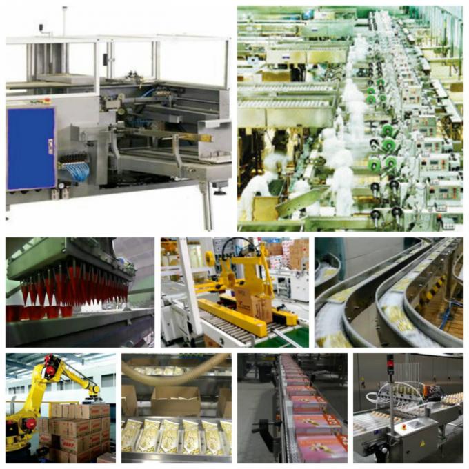 Automatisches Eisherstellungs-Fließband Verpackungs-Förderer-Systeme