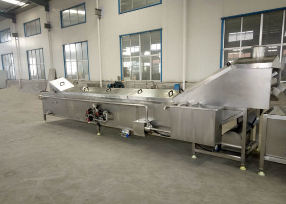 China Gemüse entwässert das saubere Maschine angewendete vibrierende Wasser, das Maschine entfernt fournisseur