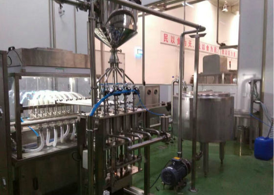 China Ausrüstungs-voller automatischer Modus der PET Flaschen-Milchproduktions-maschinellen Bearbeitung fournisseur