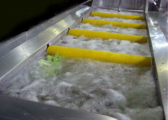 China Industrieobst-und Gemüse-Reiniger bearbeiten,/die Bürsten Waschmaschinen-Maschine maschinell fournisseur